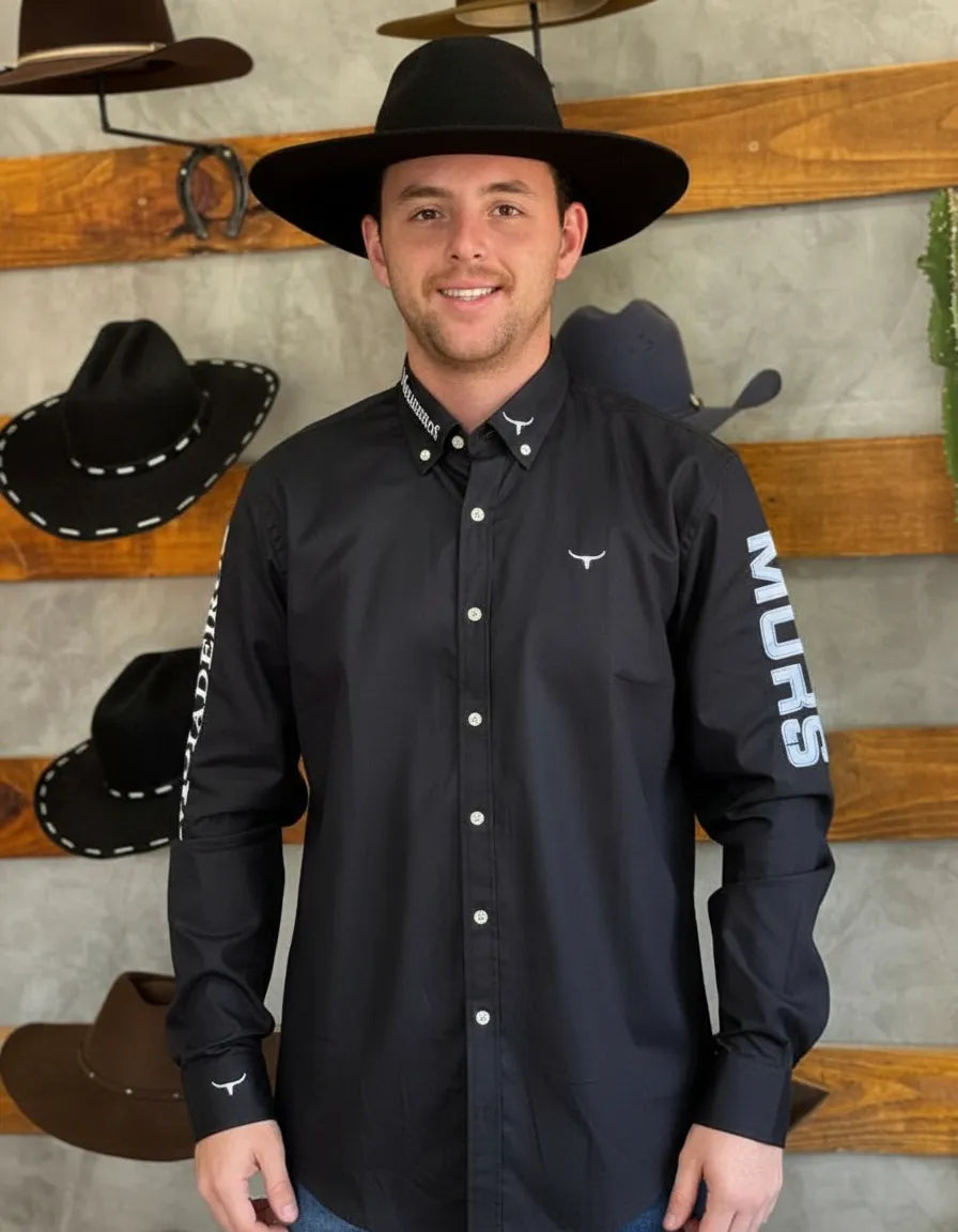 Camisa Social Xadrez Manga Longa Masculina Moiadeiros