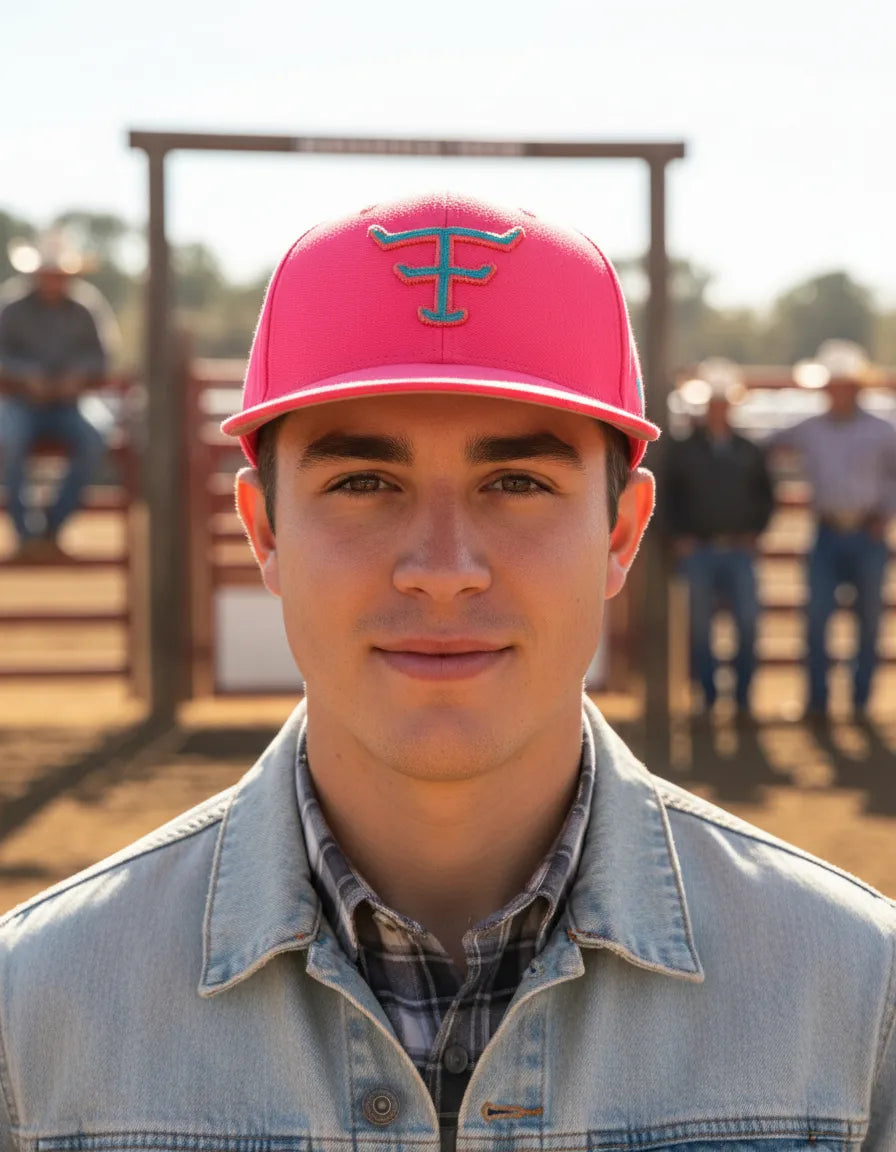 Boné Masculino Country Logo Texas Farm