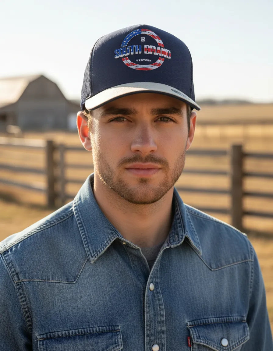 Boné Masculino Country Texas Coleção