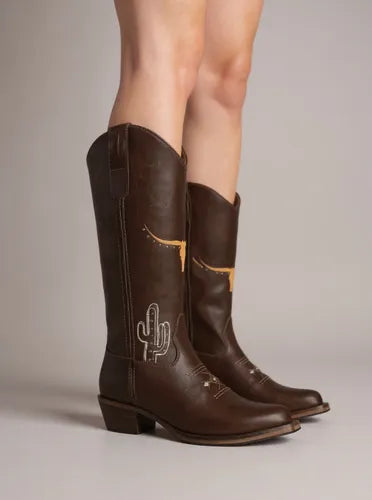 Bota Texana Moiadeiros Bico Fino