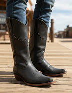 Bota Texana Moiadeiros Bico Fino Fóssil