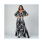 Vestido Feminino Buphallos Preto Manga Longa