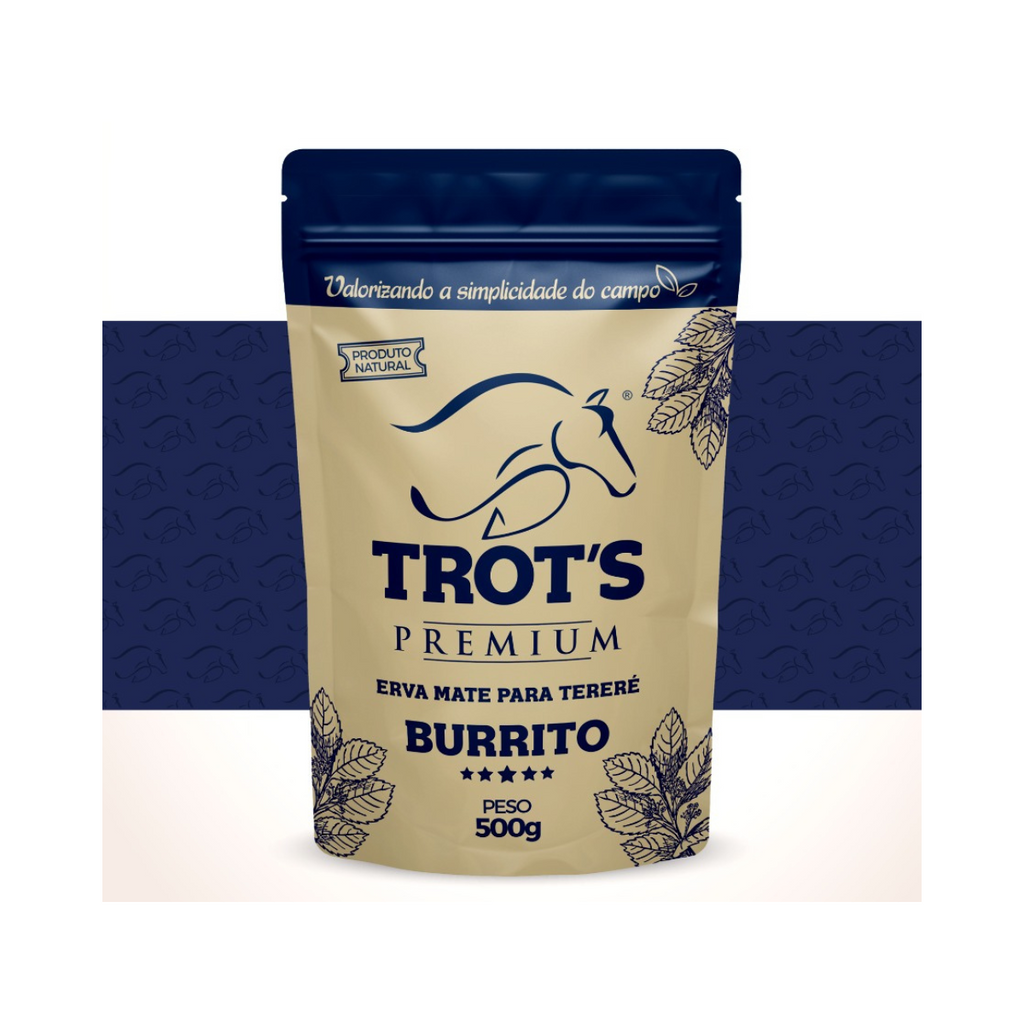 Trot’s Erva Mate Natural para Tereré e Chimarrão 500g - Burrito