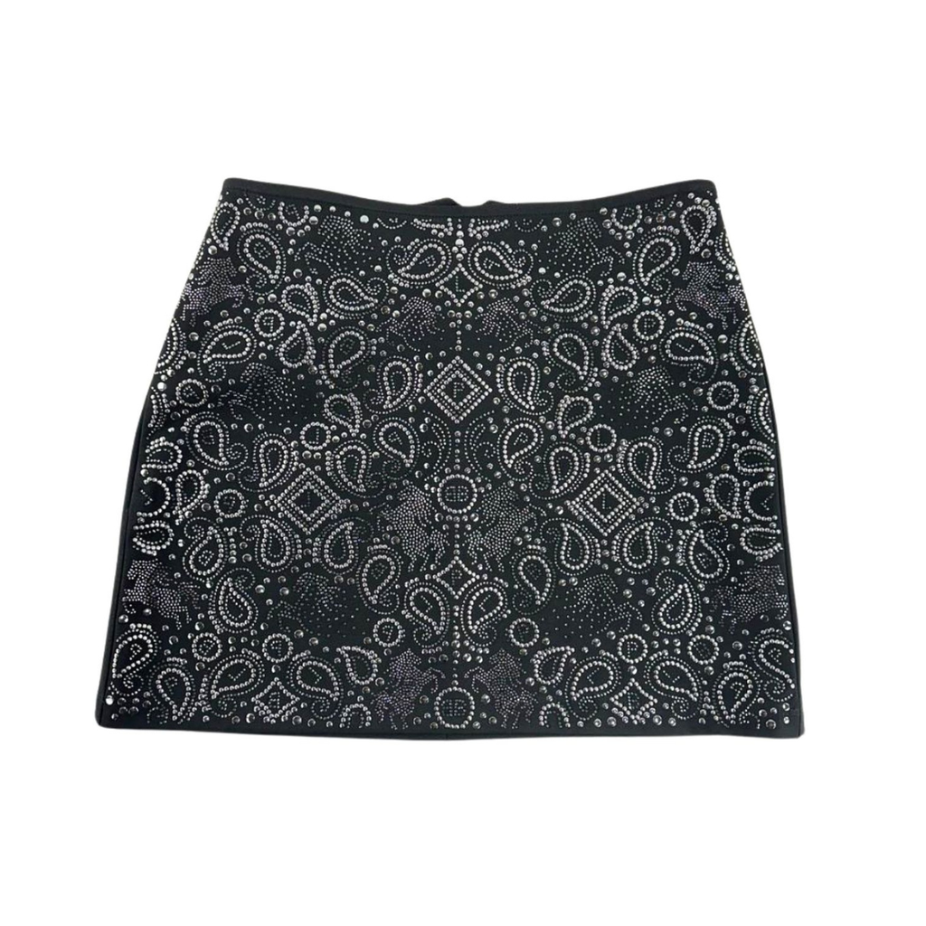 Saia Feminina Buphallos com Bordado Termo Frontal