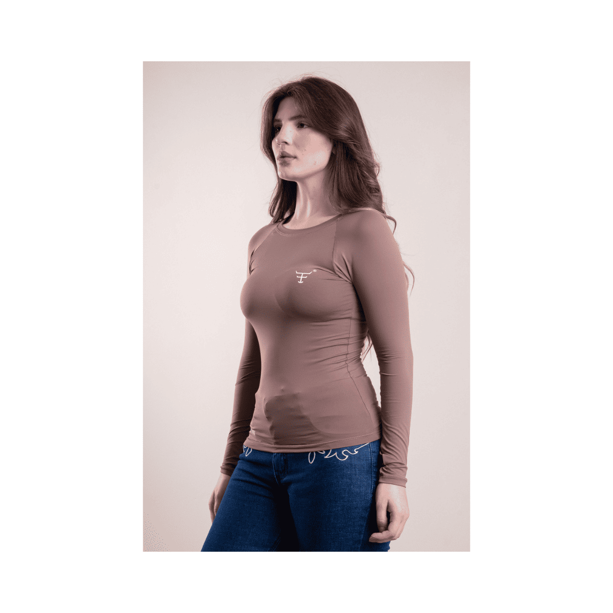 Camiseta UV50 Manga Longa Texas Farm