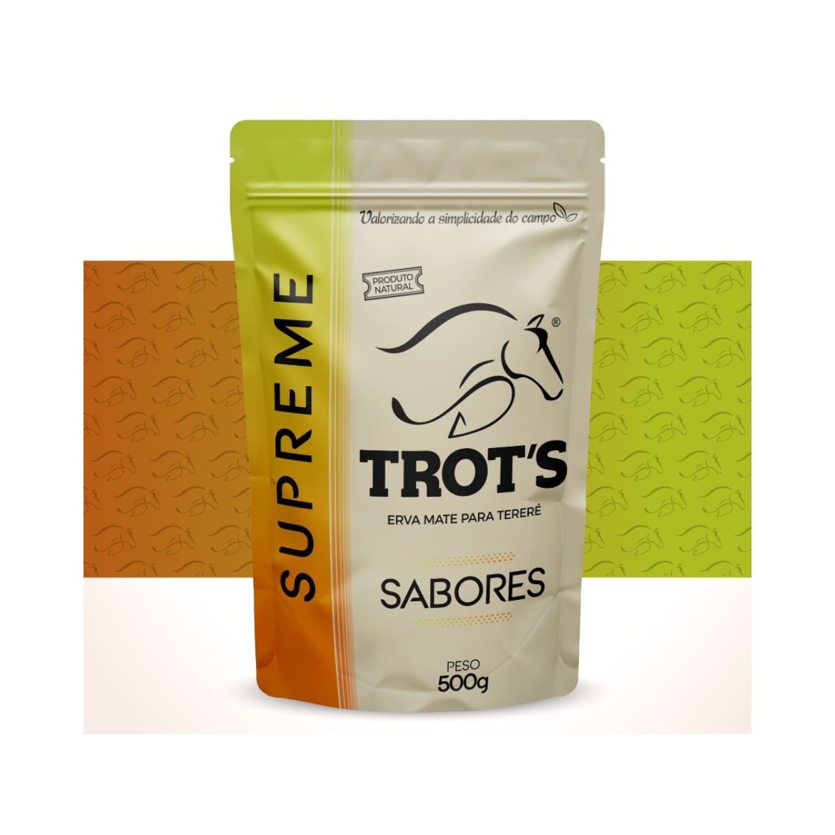 Trot’s Erva Mate Natural para Tereré e Chimarrão 500g - Suprema